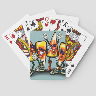 Candy Corn Gang Playing Cards