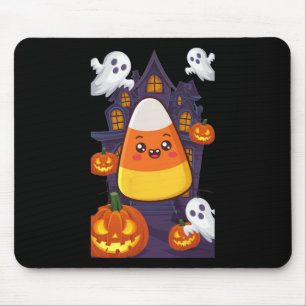 Candy Corn Halloween Costume Mouse Pad