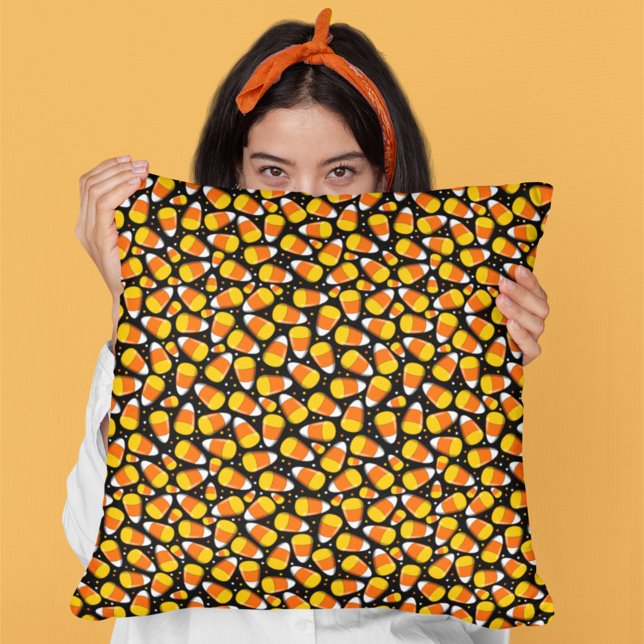 Candy Corn Halloween Cushion (Creator Uploaded)