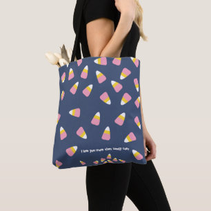 Candy corn Halloween Fall Sweets Custom Add Tote Bag