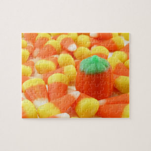 Candy Corn Halloween Jigsaw Puzzle