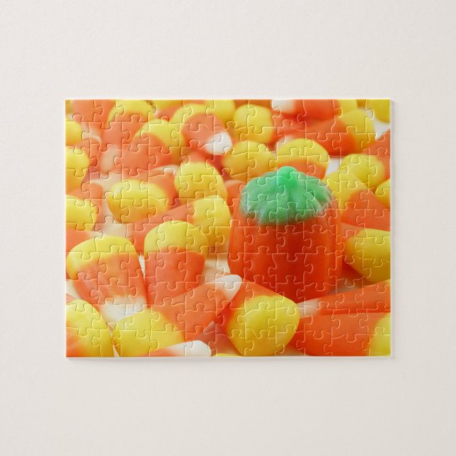 Candy Corn Halloween Jigsaw Puzzle (Horizontal)