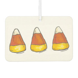 Candy Corn Halloween Trick or Treat Candies Foodie Car Air Freshener