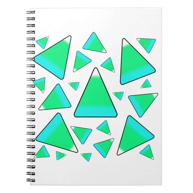Candy Corn in Greens Notebook (Front)