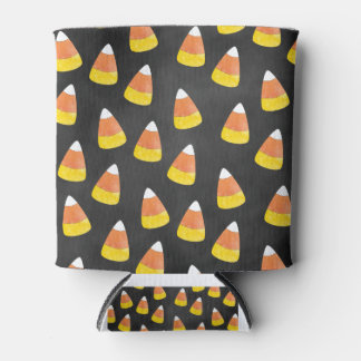 candy corn mania in black can cooler