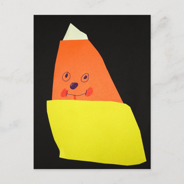 Candy Corn Monster Postcard (Front)