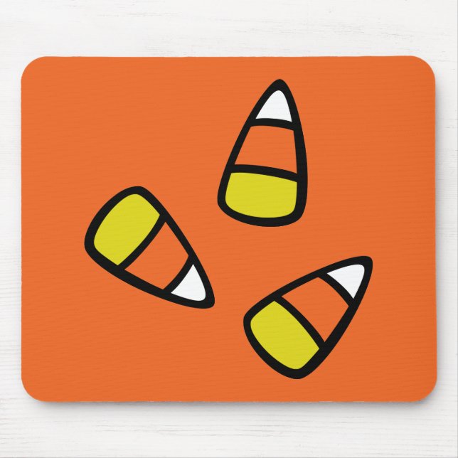 Candy Corn Mouse Pad (Front)