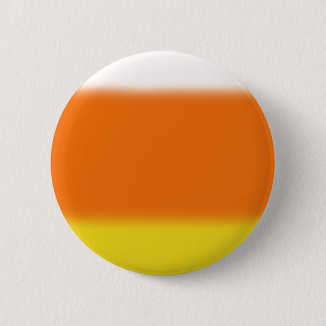 Candy Corn Ombre 6 Cm Round Badge (Front)