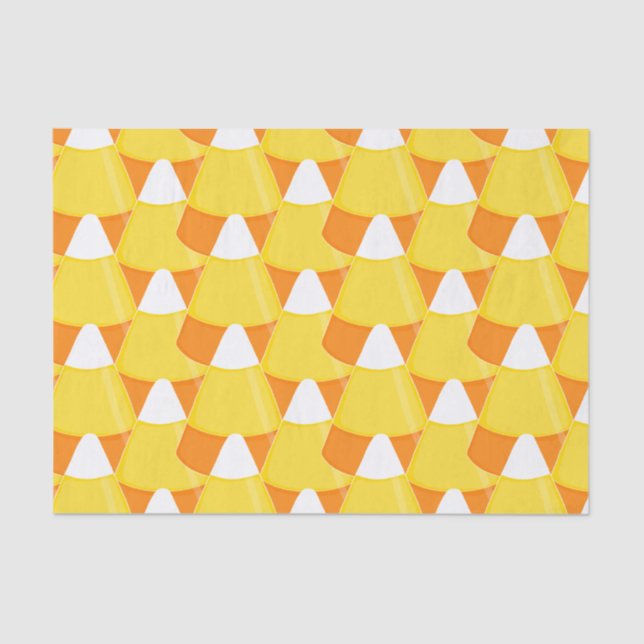 Candy Corn Overload Tissue Paper (Front)