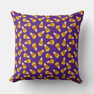 Candy Corn Pattern Cushion