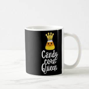 Candy Corn Queen Cute Halloween Kawaii Crown Coffee Mug