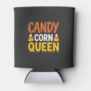 Candy Corn Queen Halloween Graphic_1 Can Cooler