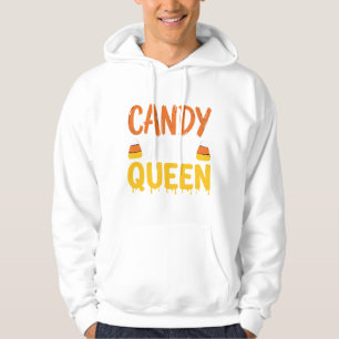 Candy Corn Queen Halloween Graphic_1 Hoodie