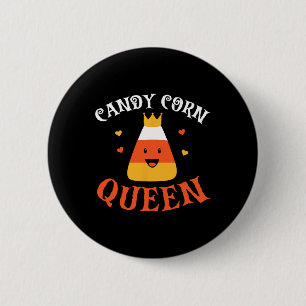 Candy Corn Queen Halloween Party Cute Costume Funn 6 Cm Round Badge
