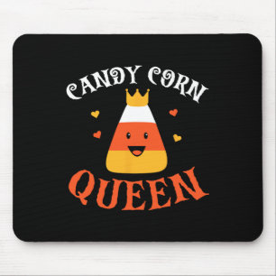 Candy Corn Queen Halloween Party Cute Costume Funn Mouse Pad