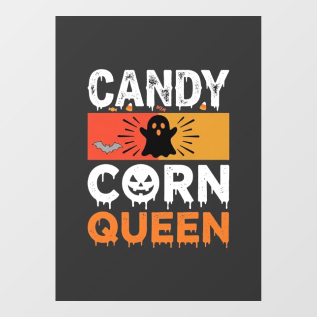 Candy Corn Queen Halloween SVG Design (Sheet)