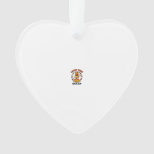 Candy Corn Queen Vintage Halloween Candy Shirt Art Ornament