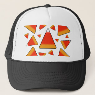 Candy Corn Red & Orange Trucker Hat