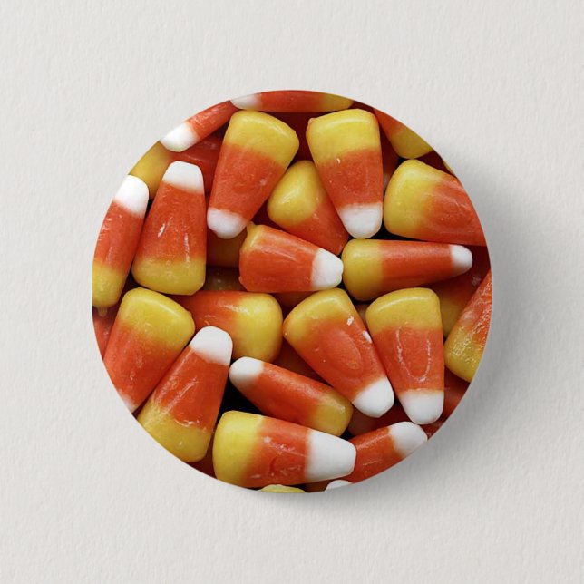 Candy Corn - Round Button (Front)