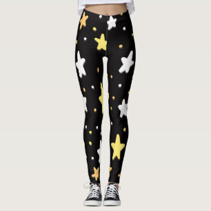 Candy Corn Stars Leggings