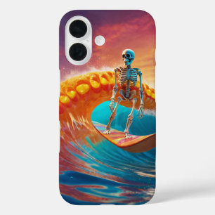 Candy Corn Surfer iPhone 16 Case