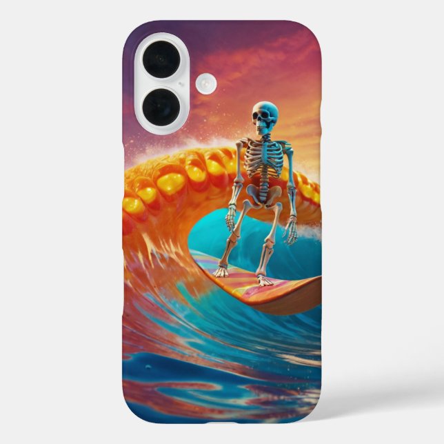 Candy Corn Surfer Case-Mate iPhone Case (Back)