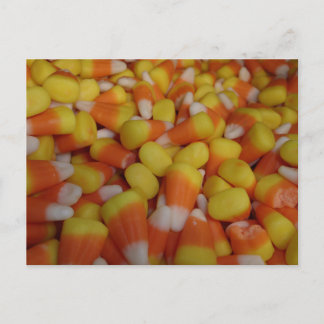 Candy Corn Traditional Postcard