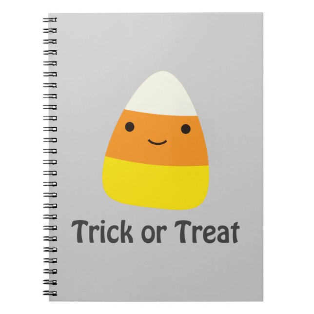 Candy corn - Trick or treat Notebook (Front)
