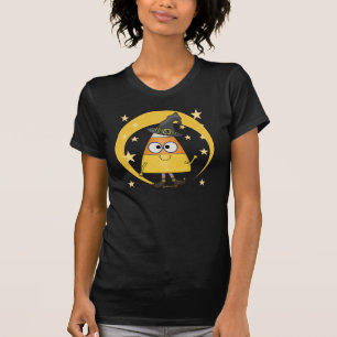 Candy Corn Witch Halloween T-Shirt
