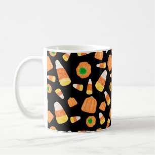Candy Corns and Pumpkins Coffee Mug