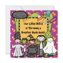 Candy Corny Halloween Party Invitation