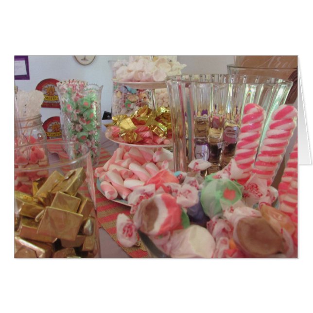 Candy Covered Card (Front Horizontal)