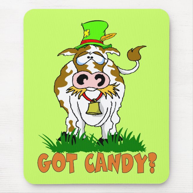 Candy Cow Mouse Pad (Front)