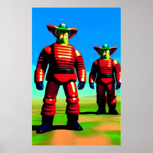 Candy Cowpokes Poster