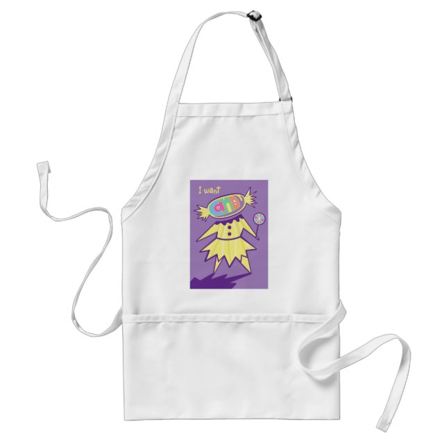 Candy Crazed Girl Apron (Front)