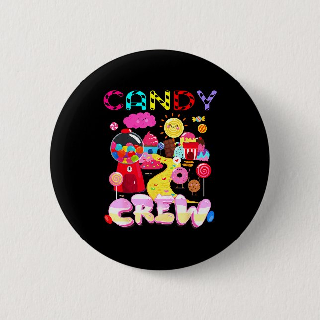 Candy Crew Candy Costume Women Candy Land Kids Swe 6 Cm Round Badge (Front)