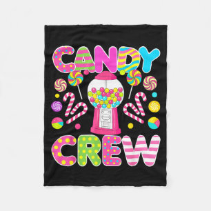 Candy Crew Candy Costume Women Candy Land Kids Swe Fleece Blanket