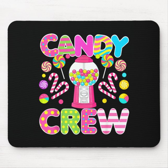 Candy Crew Candy Costume Women Candy Land Kids Swe Mouse Pad (Front)