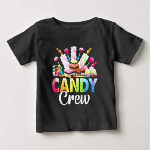 Candy Crew Candy Land Decorations Sweetie Candy Baby T-Shirt