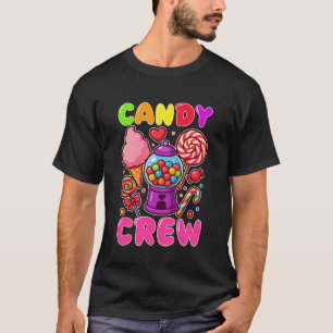 Candy Crew Candy Land Security Sweetie Candy Squad T-Shirt