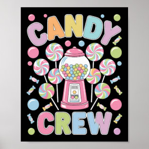 Candy Crew - Colourful Themed Party Group Costume Poster