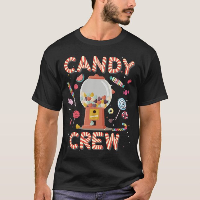 Candy Crew Decorations Sweetie Candy  T-Shirt (Front)