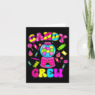 Candy Crew Sweetie Candy Land Candy Squad Hallowee Card