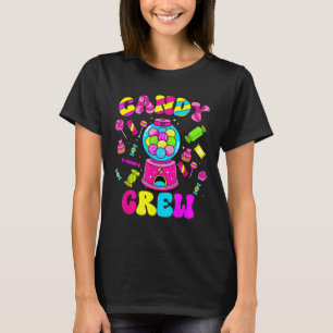 Candy Crew Sweetie Candy Land Candy Squad Hallowee T-Shirt