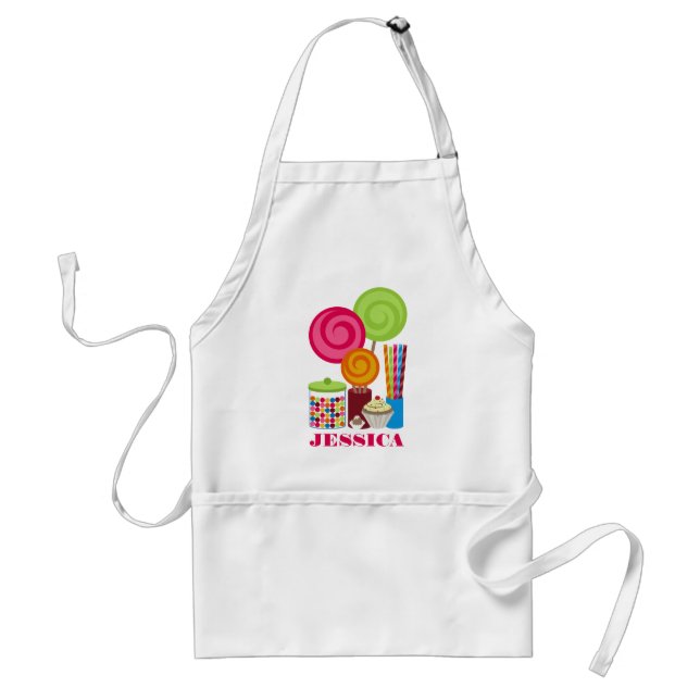 Candy & Cupcake Apron (Front)