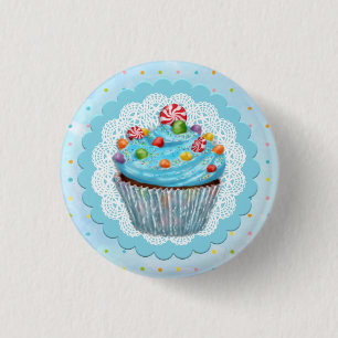 Candy Cupcake Button