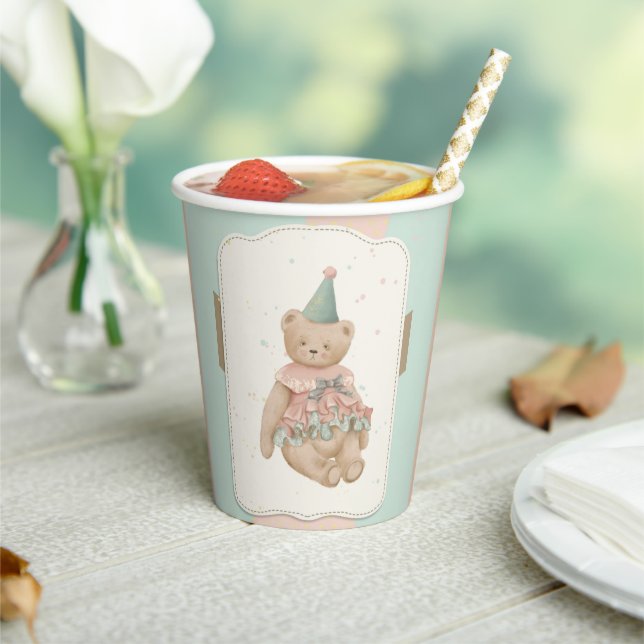 Candy Cute Bear Paper Cups  (Insitu)