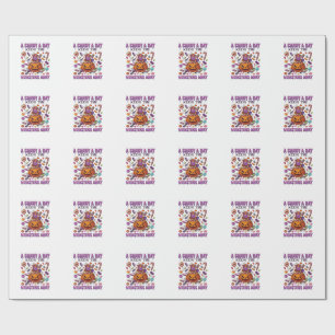 Candy Day Keeps Monsters Away Halloween Pumpkin_1 Wrapping Paper