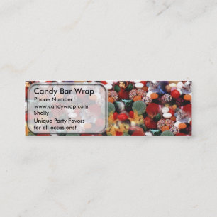 Candy design Skinny business cards