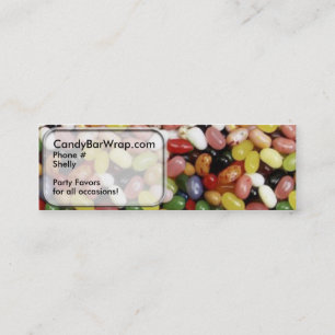 Candy design Skinny Business Cards